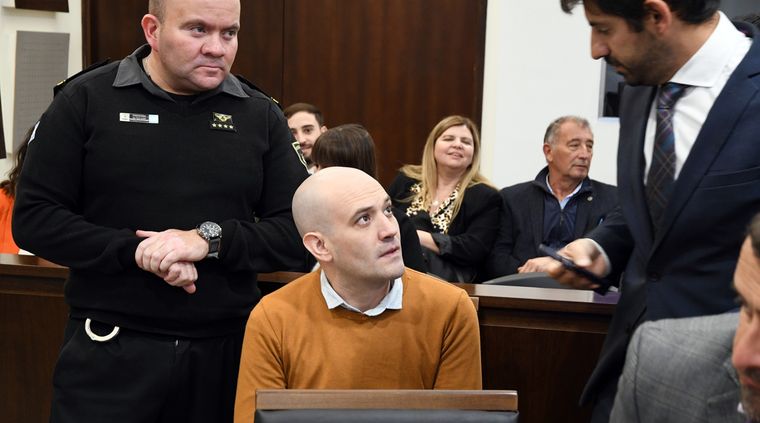 El imputado en el debate Foto: ALF PONCE MERCADO / MDZ