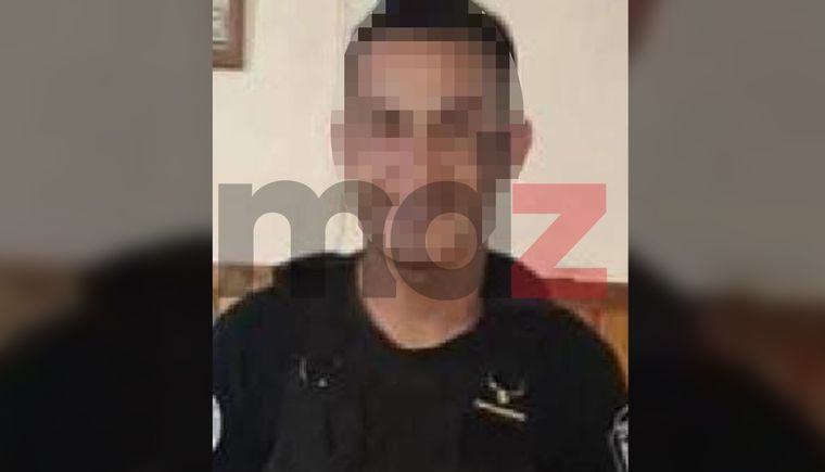 El policía que fue blanco de la denuncia de abuso sexual y terminó detenido en el Este provincial. (Se pixela el rostro para no comprometer la identidad de la víctima)
