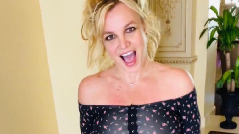 Britney Spears En un gran momento personal y laboral. Foto: @britneyspears