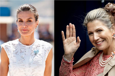 Letizia Ortiz y Máxima de los Países Bajos, enamoradas del encaje, el ítem de moda más romántico. Foto: Instagram