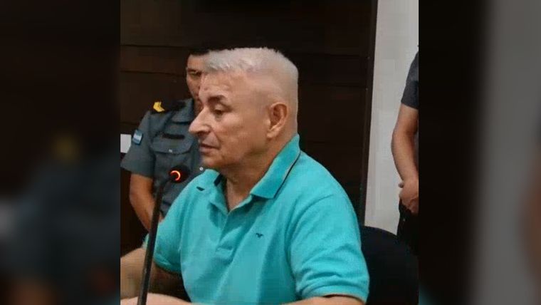 photoCarlos Díaz Vílchez durante la segunda jornada del juicio por el presunto femicidio de Ivana Molina.&nbsp;