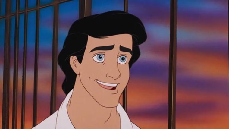 Eric es el príncipe de La Sirenita Foto: Archivo