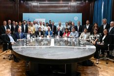 A pleno en la Secretaría de Minería de la Nación, miembros de diferentes cámaras de proveedores que participaron del lanzamiento del Registro de Proveedores Mineros.  Foto: Gentileza: Prensa Secretaría de Minería de la Nación