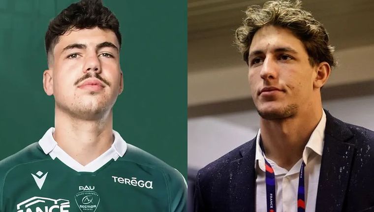 Auradou y Jégou, los rugbiers presos Foto: redes sociales