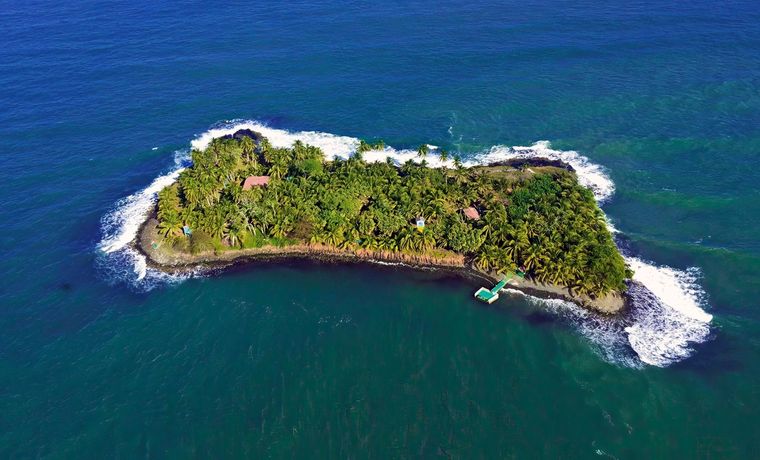 La isla se encuentra en Nicaragua Foto: Private Islands