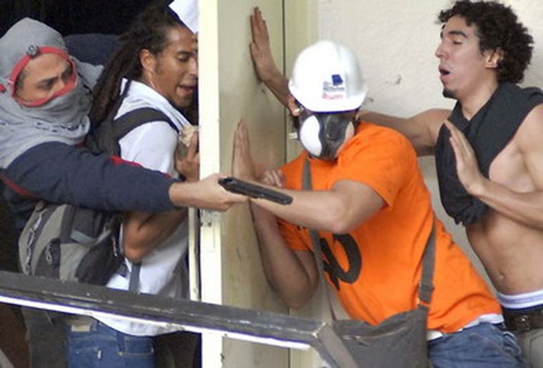 Violencia extrema en Venezuela.