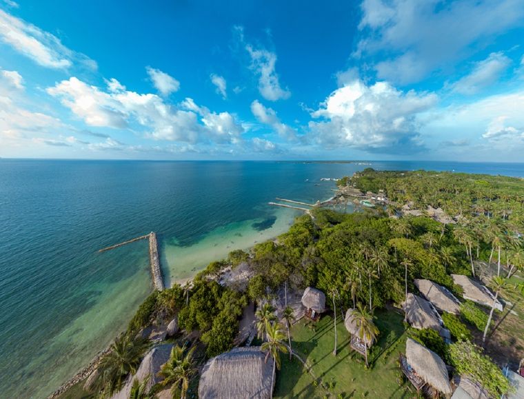 Isla Mucura es una de las maravillas imperdibles de Colombia Foto: shutterstock