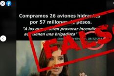 es falso que cristina fernandez de kirchner anuncio en 2012 la compra de aviones hidrantes