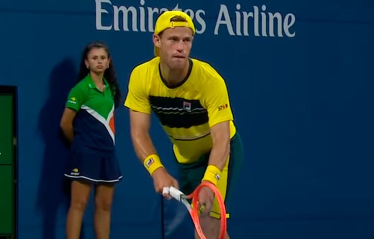 Diego Schwartzman El Peque pasó a la segunda ronda del US Open.