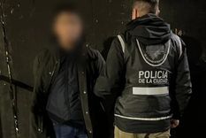 El detenido se encontraba prófugo. Se espera su traslado a la provincia Foto: Policía de la Ciudad