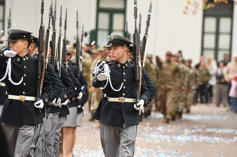 El Liceo Militar General Espejo en Mendoza es uno de los centros de formación de los 9 que hay en Argentina. 
