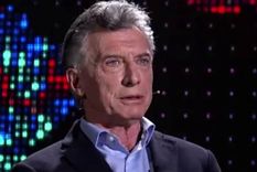 Mauricio Macri y una señal previa que trascendiera la separación de Juliana Awada. Foto: captura TV.