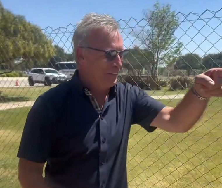 El presidente de Talleres, Andrés Fassi, lanzó una frase desafiante sobre Armani en la previa del partido frente a River.