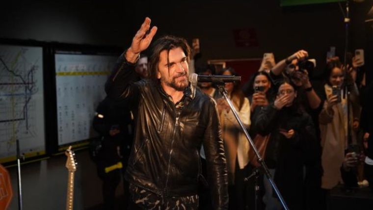 Juanes de visita en Argentina. / RS