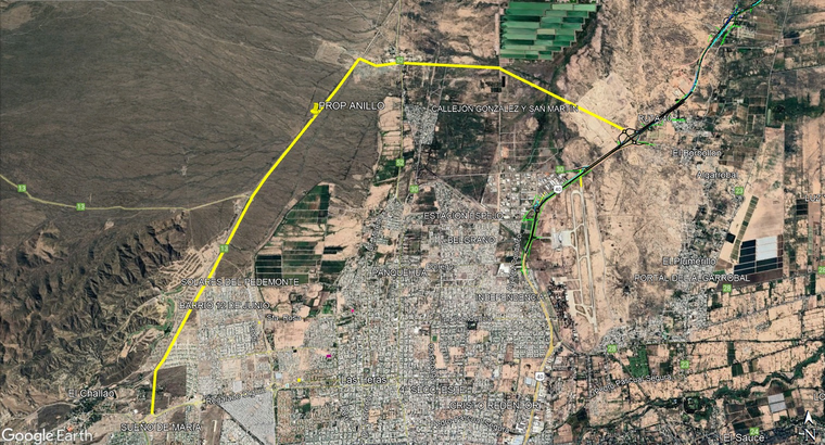 La idea de la nueva autovía en Las Heras para optimizar el tránsito en el Gran Mendoza. Imagen ilustrativa La idea de la nueva autovía en Las Heras para optimizar el tránsito en el Gran Mendoza. Imagen ilustrativa
