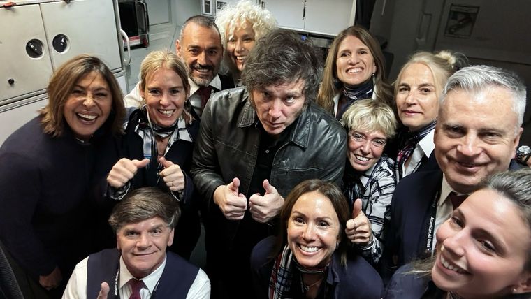 Javier Milei viajó a Estados Unidos para participar de una cumbre conservadora Foto: Santiago Oría