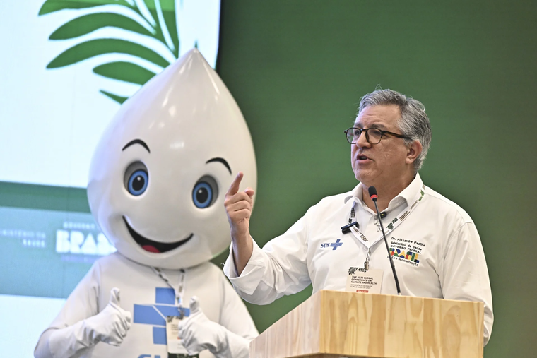 El ministro de Salud de Brasil, Alexandre Padilha.