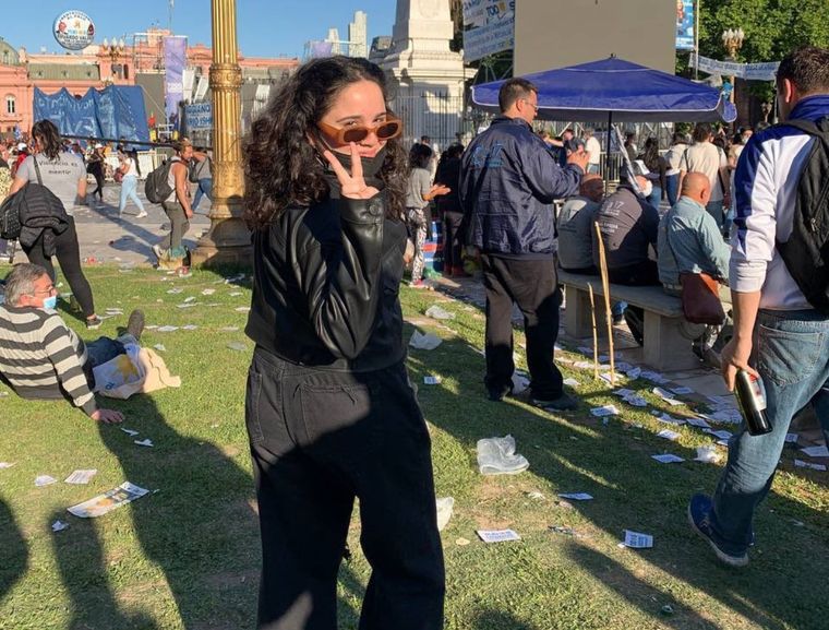 La legisladora Ofelia Fernández. Foto: Twitter Ofelia Fernández