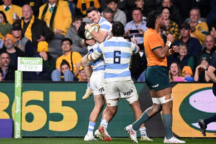Los Pumas ganaron un partidazo. Foto: EFE