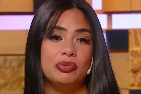 La joven se mostró conmovida. Foto: captura de video/ Telefe. La joven se mostró conmovida. Foto: captura de video/ Telefe.