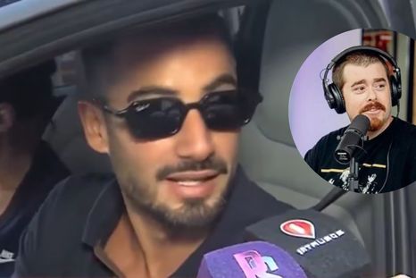 Nicolás Occhiato no ocultó su fastidio al responder las acusaciones de Migue Granados. / Capturas TV Nicolás Occhiato no ocultó su fastidio al responder las acusaciones de Migue Granados. / Capturas TV