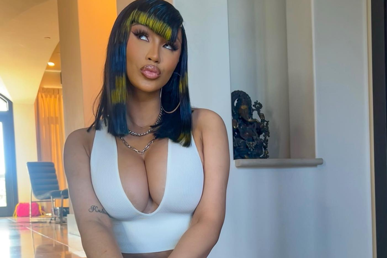 El nombre real de Cardi B es Belcalis Marlenis Almánzar.