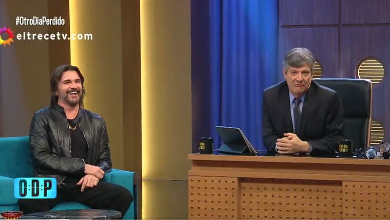 Juanes visitó a Mario Pergolini en Otro día perdido. Juanes visitó a Mario Pergolini en Otro día perdido.