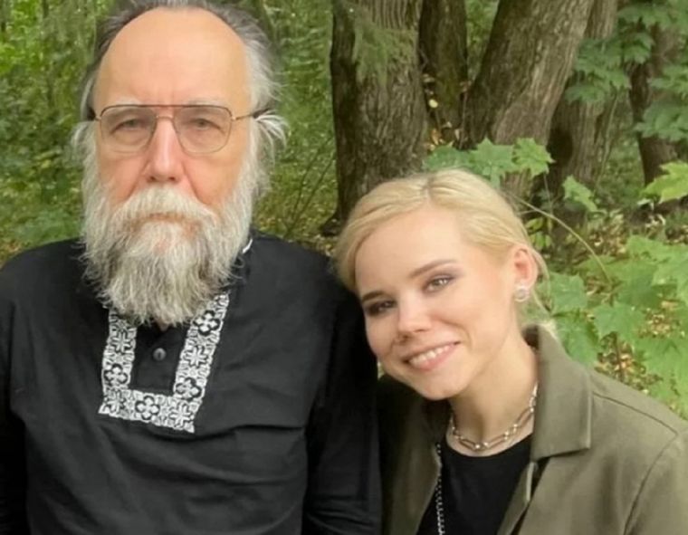 Daria Dúguina, hija del líder del movimiento neoeuroasianista, Alexandr Duguin