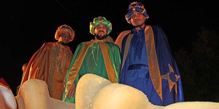Melchor, Gaspar y Baltasar Foto: Maggie Ojcius/Mediamza.com