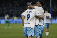 La reacción de Maravilla Martínez a los pasacalles en Racing contra Maximiliano Salas. La reacción de Maravilla Martínez a los pasacalles en Racing contra Maximiliano Salas.