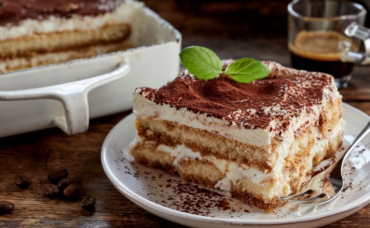 Tiramisú Un postre simple y delicioso en minutos. Foto: Shutterstock
