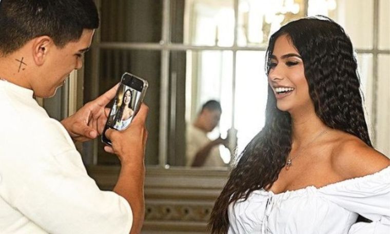 Thiago Medina y Daniela Celis compartieron las primeras fotos familiares Los ex Gran Hermano enternecieron Instagram Foto: @gemelos_medinacelis