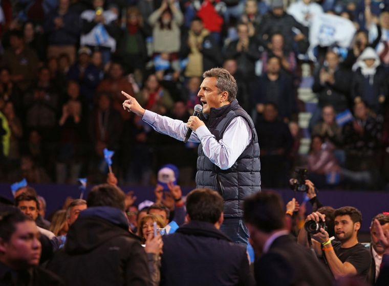 Sergio Massa insistió con la necesidad un candidato único en el Frente de Todos Foto: Noticias Argentinas