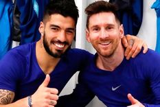 Suárez tuvo que borrar un posteo sobre Messi que generó revuelo.