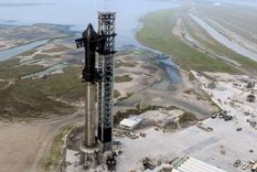 El cohete de Starship irá a Marte. Foto: Dpa. El cohete de Starship irá a Marte. Foto: Dpa.