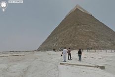 impresionante: pasea entre las piramides de egipto desde aqui