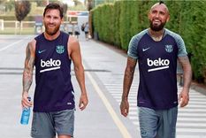 el mensaje de lionel messi a arturo vidal que alarmo a todo barcelona