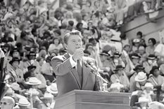 Ronald Raegan fue el 40º presidente de los Estados Unidos Foto: Shutterstock