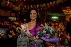 La flamante Embajadora Nacional de la Ganadería representó a San Carlos.