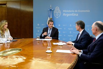 MDZol | Sergio Massa en una reunión con empresarios Foto: Ministerio de Economía