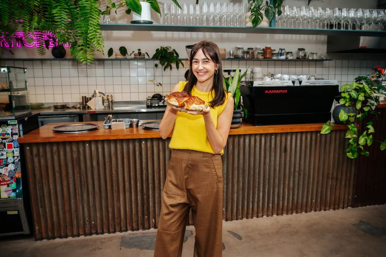 Ximena Sáenz en La Kitchen (Roseti 136, Villa Ortúzar). Ximena Sáenz en La Kitchen (Roseti 136, Villa Ortúzar).