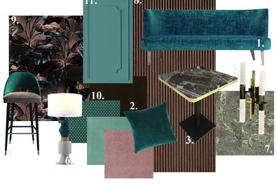 MDZol | Moodboard expressive: nueva tendencia en decoración de interiores. Descubrí en esta nota de qué se trata. Foto: Freepik