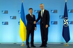 Zelenski y Stoltenberg ya se han visto las caras. Foto: Wikipedia. Zelenski y Stoltenberg ya se han visto las caras. Foto: Wikipedia.