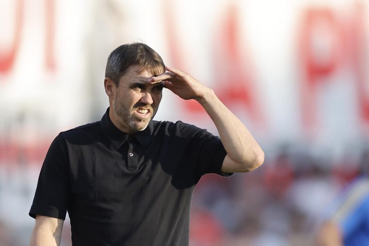 Chacho Coudet le dio el lunes libre al plantel de River tras la derrota en el Superclásico.