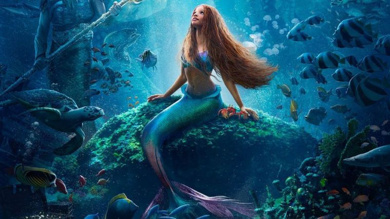 Halle Bailey La nueva estrategia en Disney. Foto: @disneylittlemermaid