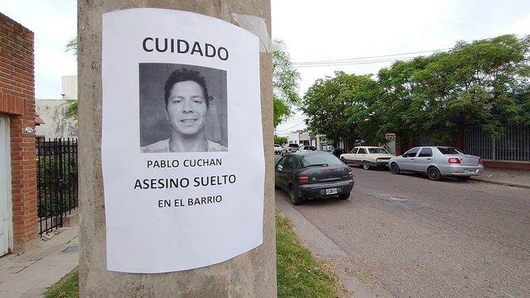 Las advertencias barriales tras la liberación de Pablo Cuchán Foto: Telefe Bahía Blanca