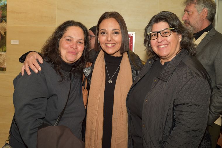 Adriana García, Alejandra León y Rebeca Sarelli. Adriana García, Alejandra León y Rebeca Sarelli.
