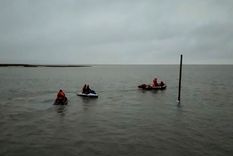 Por el momento tampoco fueron encontrados los elementos de navegación de la joven Foto: Telam