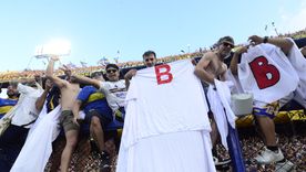 Los hinchas de Boca que fueron identificados detrás de los disfraces de fantasmas de la B serán sancionados. (Foto: Juan Mateo Aberastain / MDZ) Los hinchas de Boca que fueron identificados detrás de los disfraces de fantasmas de la B serán sancionados. (Foto: Juan Mateo Aberastain / MDZ)