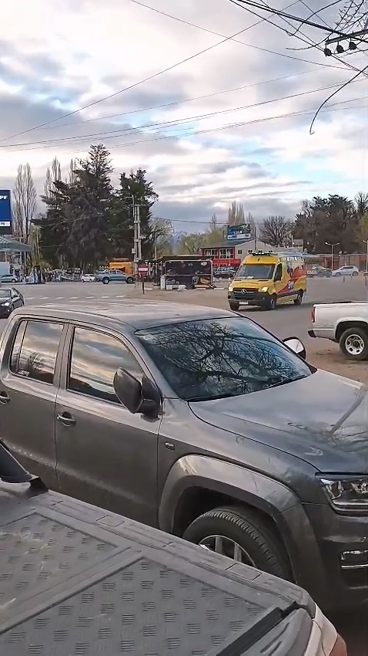El accidente se registró en Penitentes